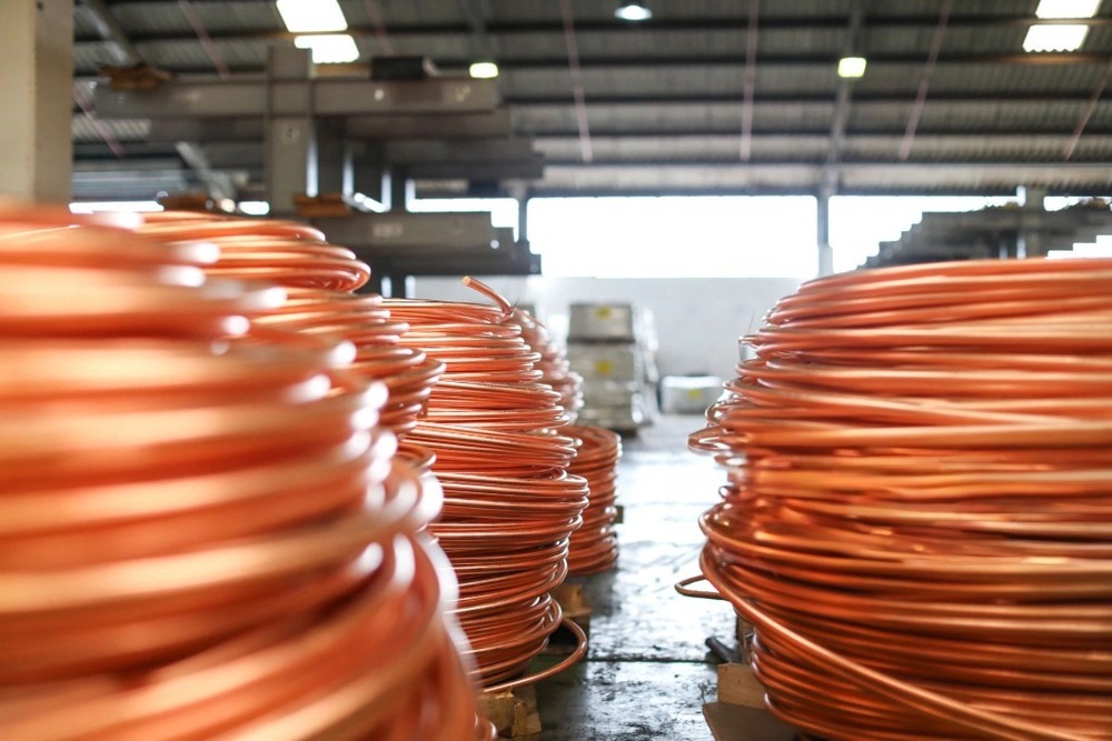 Bare Copper Wire - Color: Brown