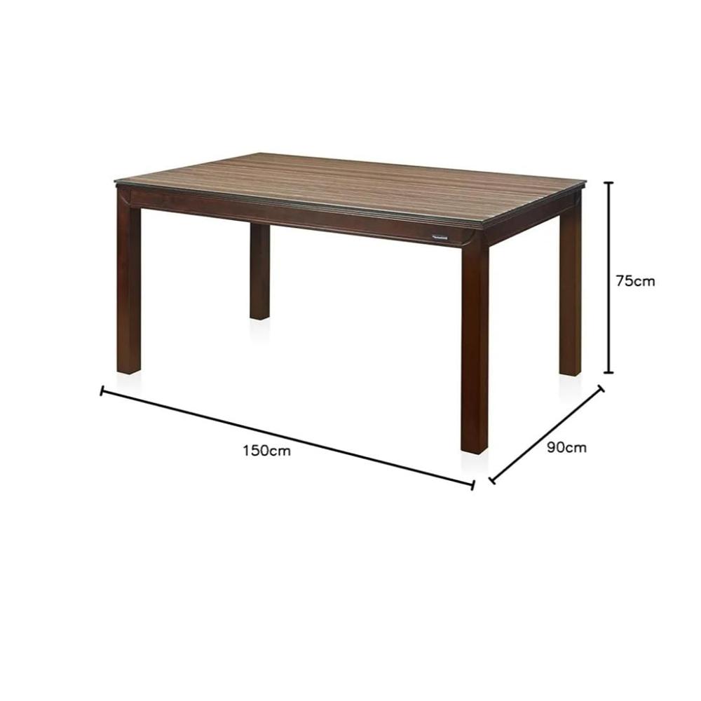 NILKAMAL JULIETA 4 CHAIR & 1 BANCH DINING SET 