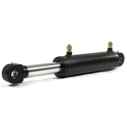 Industrial Hydraulic Cylinders - Color: Silver & Black