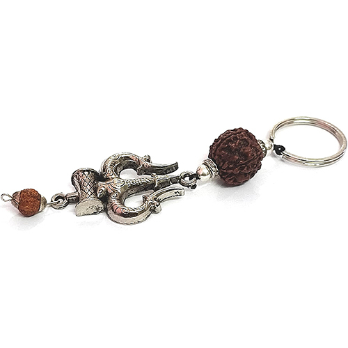 Rudraksh Keychain
