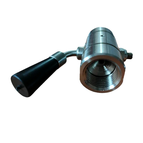 Stainless Steel Gauge Cock - Color: Silver