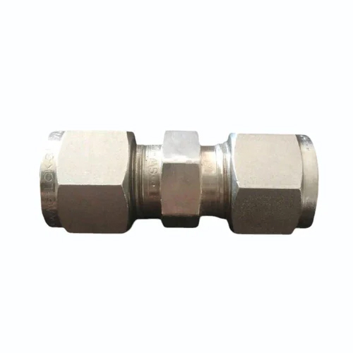 3 Inch Stainless Steel Ferrule Tube Fitting - Color: Silver
