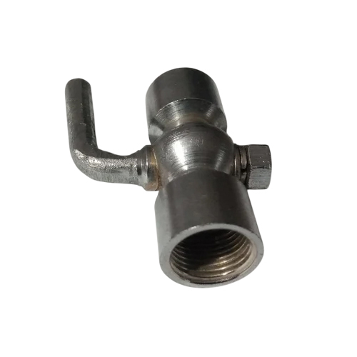 2 Way Gauge Cock - Color: Silver