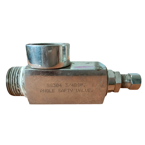 3 Inch Stainless Steel Safety Valve - Color: Silver
