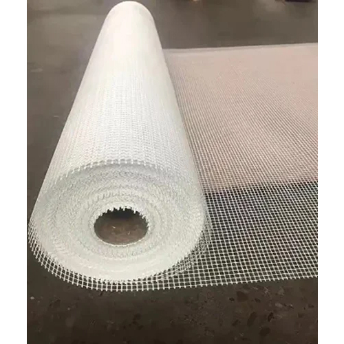 Fiberglass Mesh Fabric - Color: White