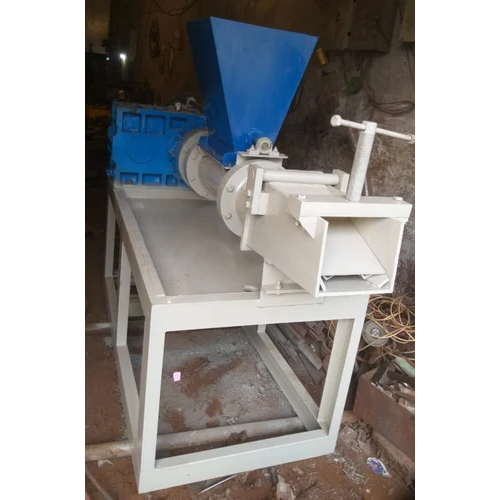 Plastic Extruder Machine - Color: Blue & White