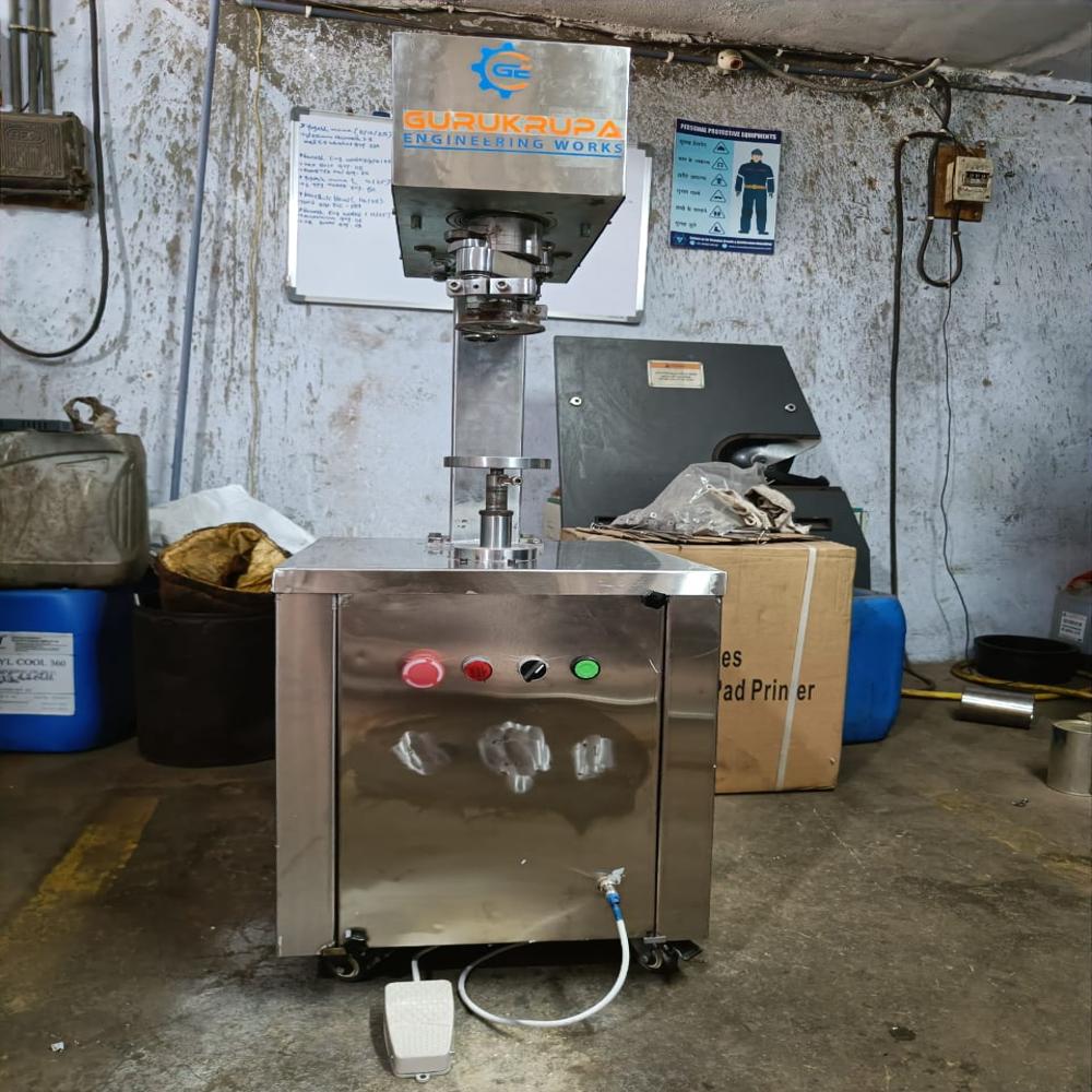 Aluminium Can Sealing Machine - Capacity: 1500 Pcs/Hr