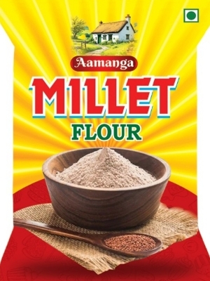 Organic Millet Powder - Color: Light Brown
