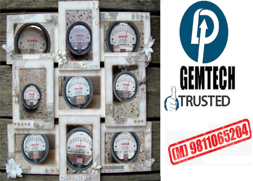 Wholesale GEMTECH Differential Pressure Gauges From Jodhpur Rajasthan