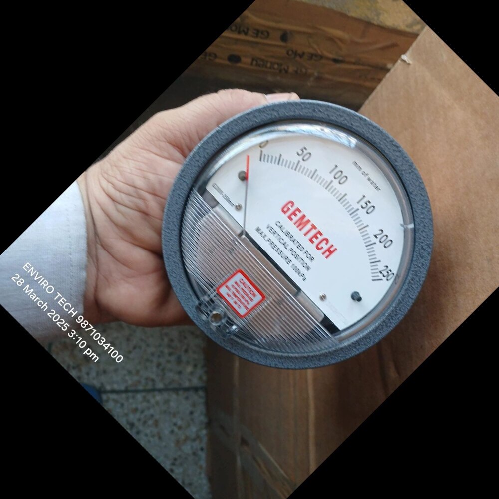 Wholesaler Gemtech Differential Pressure Gauge From Kolkata West Bengal - Accuracy: 2% (-Ha Model 1) Of Fs (3% (-Ha 1.5%) On -0