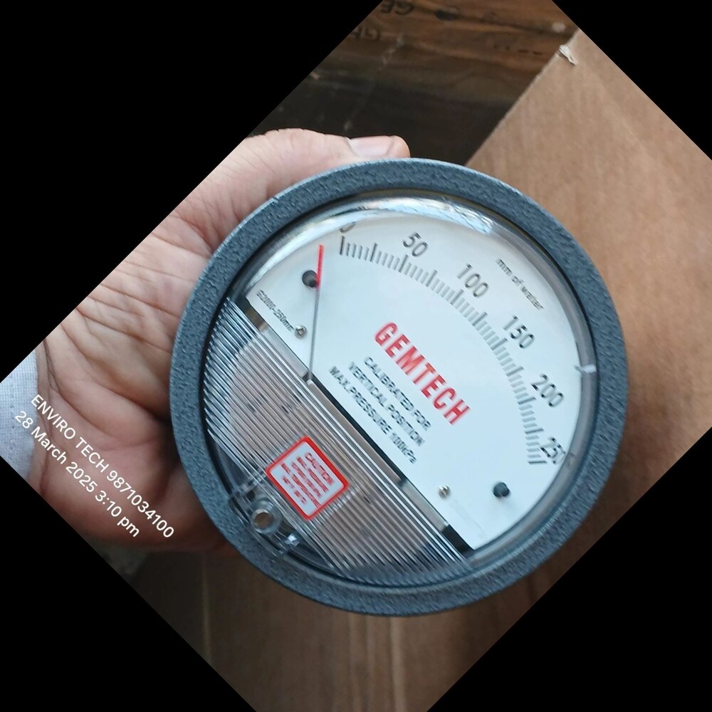 Wholesaler GEMTECH DIFFERENTIAL PRESSURE GAUGE FROM Mumbai Maharashtra