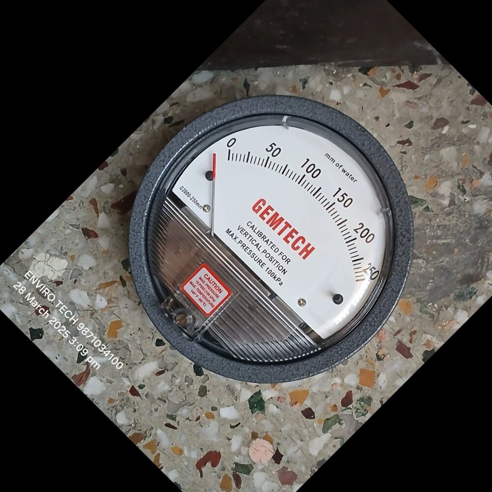 Wholesaler GEMTECH DIFFERENTIAL PRESSURE GAUGE FROM Mumbai Maharashtra