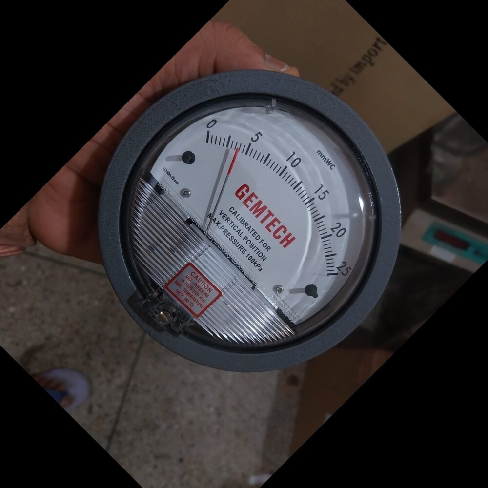 Wholesaler GEMTECH DIFFERENTIAL PRESSURE GAUGE FROM Mumbai Maharashtra