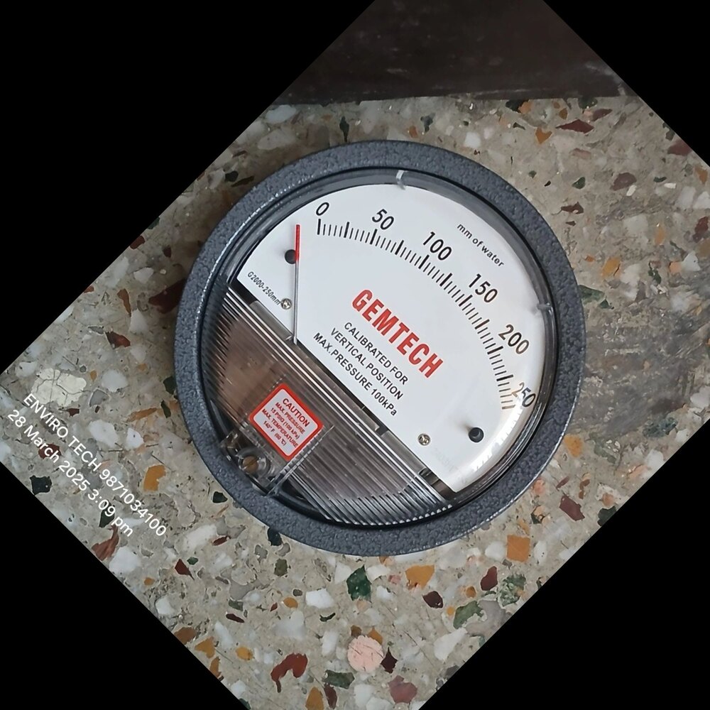 GEMTECH Differential Pressure Gauge Wholesaler From Amloh Punjab