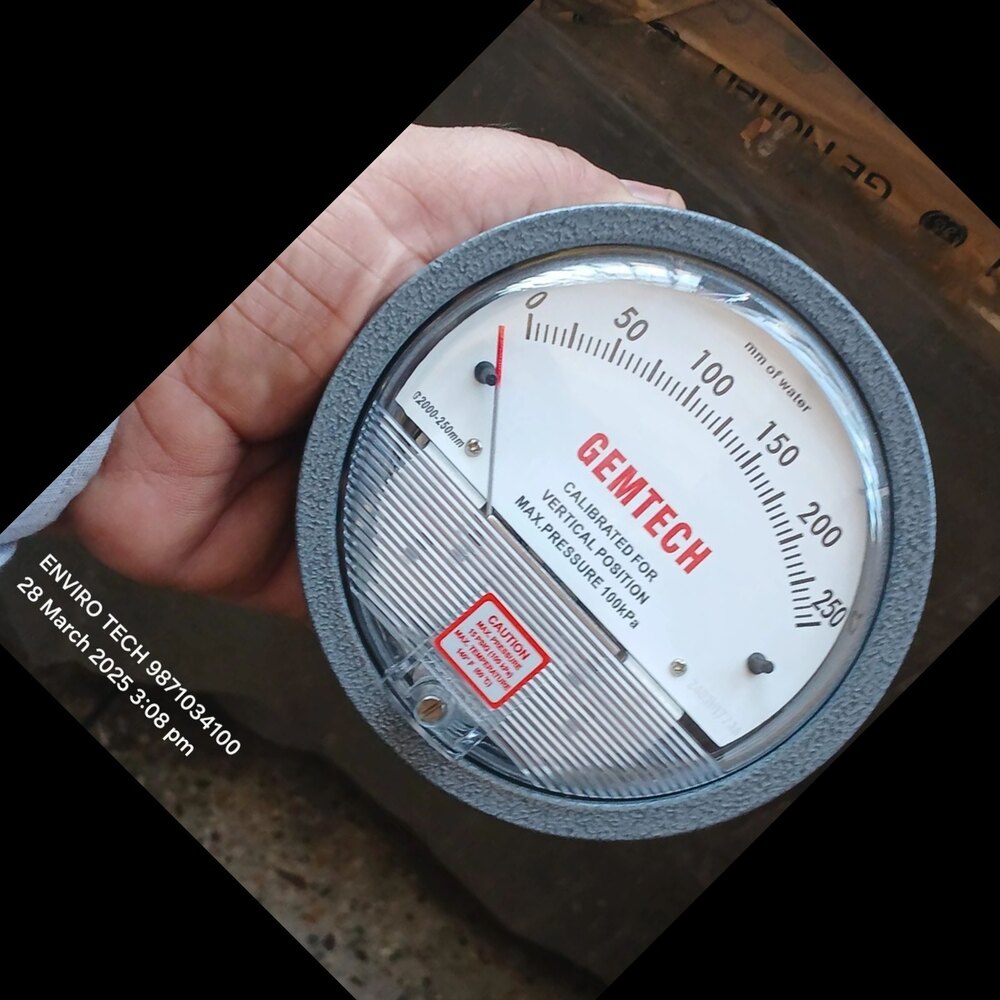 GEMTECH Differential Pressure Gauge Wholesaler From Amloh Punjab