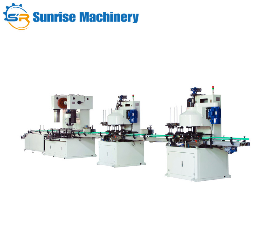 Automatic 18L Conical Pail Machine For Making Tin Cans - Color: White