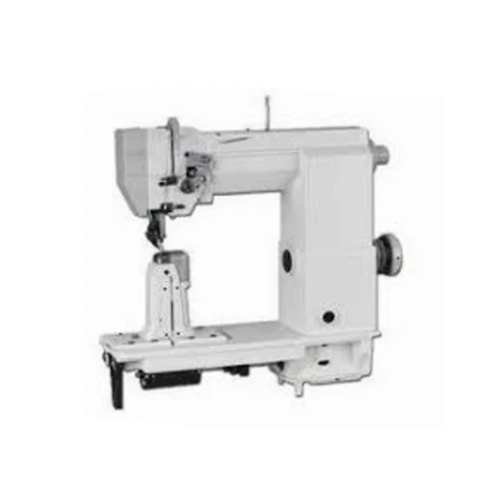 Single Needle Post Bed Roller Feed Sewing Machine
