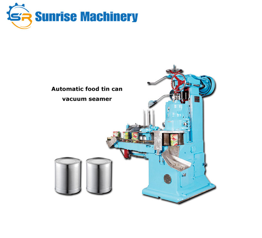 Automatic vacuum tin can sealing machine Food Can Sealer
