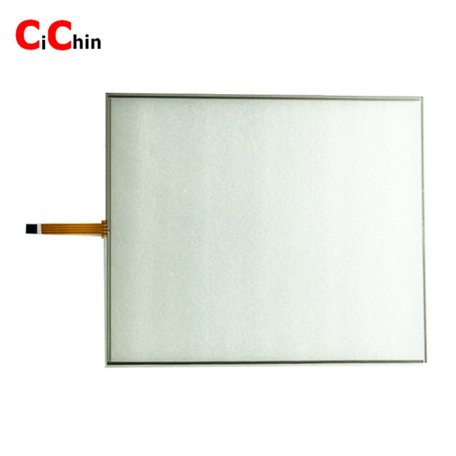 17 inch 4 wire resistive touch screen, customization touch screen