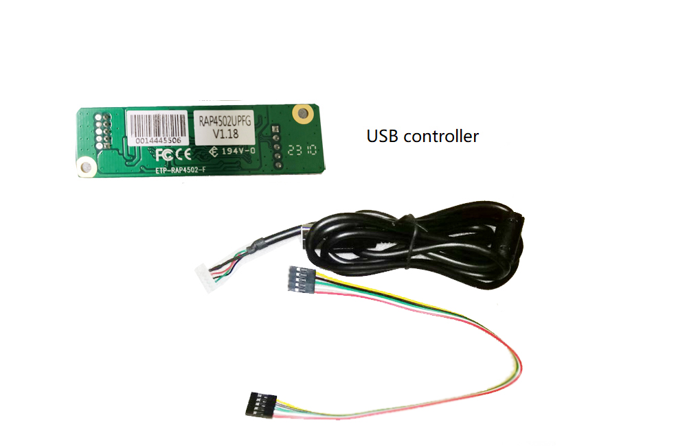 5 wire 4 wire resistive touch screen USB controller board