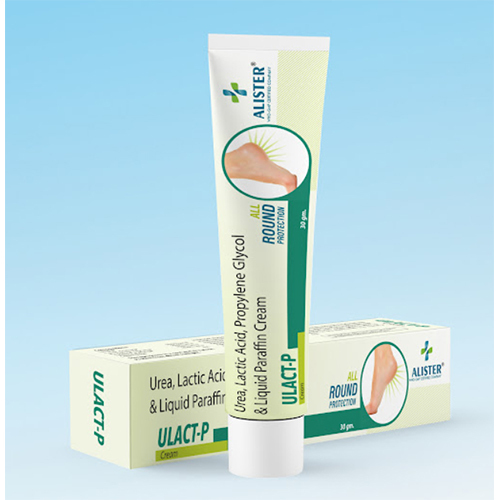 Urea 10%, Lactic Acid 10%, Propylene Glycol 10% & Liquid Paraffin 10%