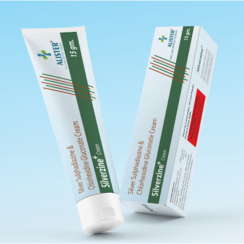 Silversulfadiazine 1% & Chlorhexidine Gluconate 0.20% - Formulations Form: Cream