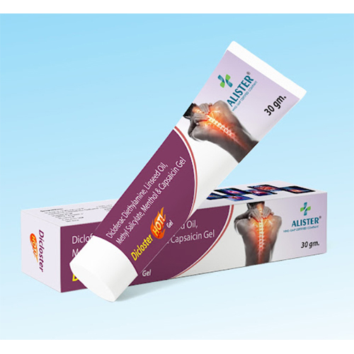 Diclofenac Diethylamine 1.16%, Linseed Oil 3%, Methyl Salicylate 10%