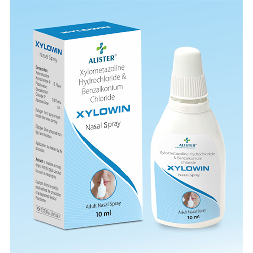 Xylometazoline Hydrochloride 0.1% & Benzalkonium Chloride 0.01%