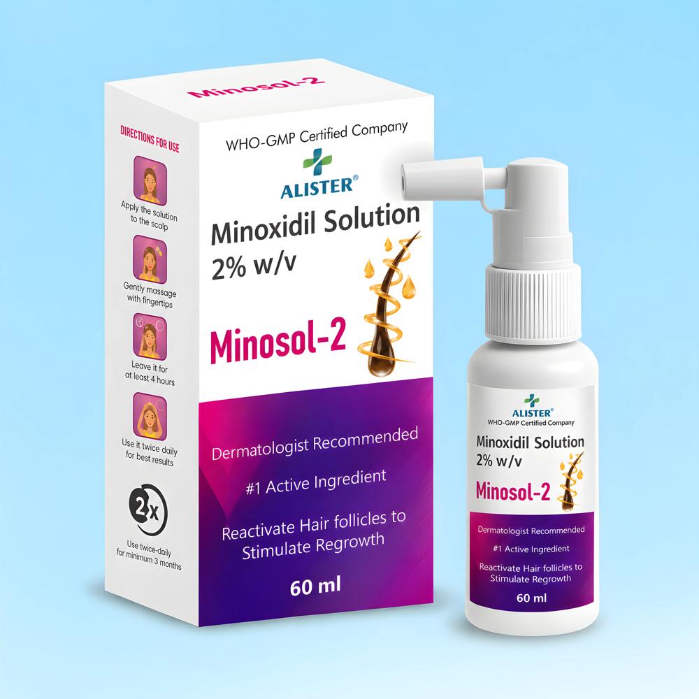 Minoxidil 2% Solution - Age Group: Adult