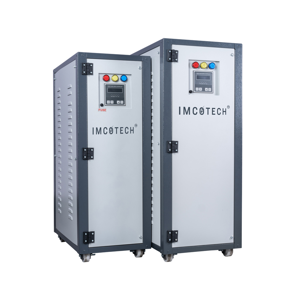 15 Kva Three Phase Air Cooled Servo Voltage Stabilizer - Current Type: Ac To Dc