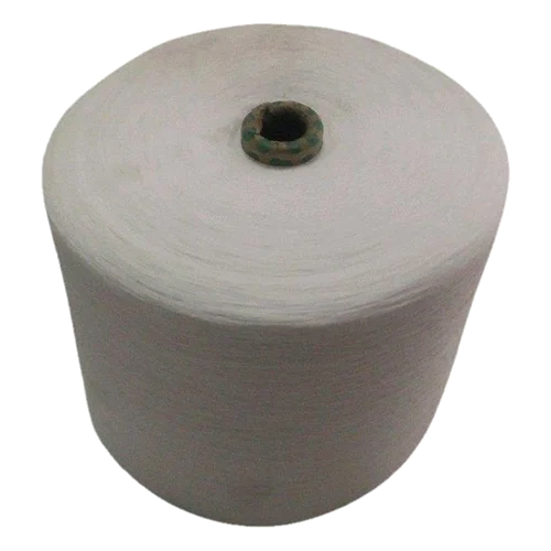 White Polyester Spun Yarn