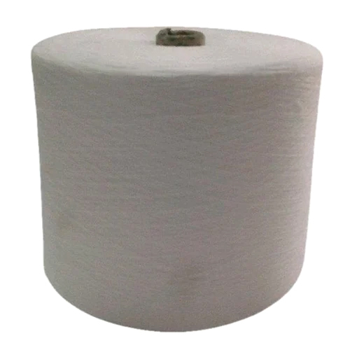 White Polyester Spun Yarn - Attributes: Light In Weight