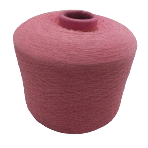 Pink Spun Polyester Dyed Yarn - Attributes: Light In Weight