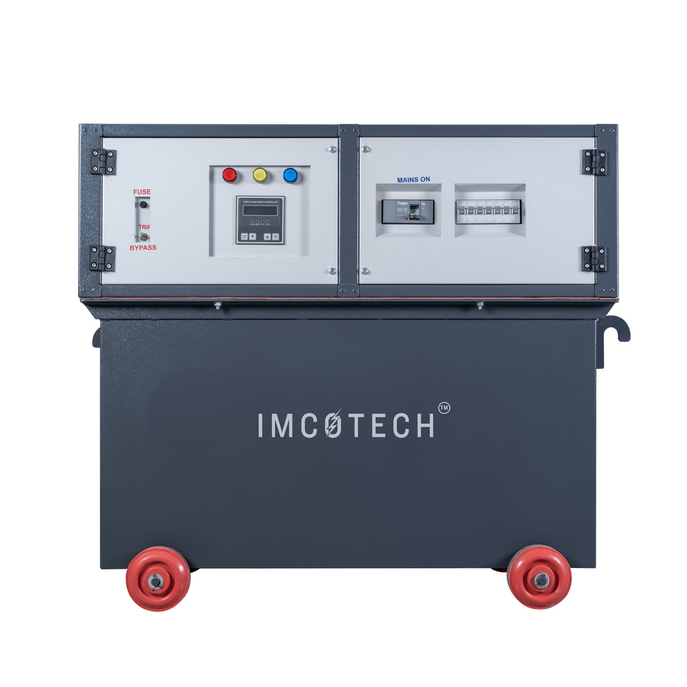 200 Kva Three Phase Oil Cooled Servo Voltage Stabilizer - Current Type: Ac To Dc