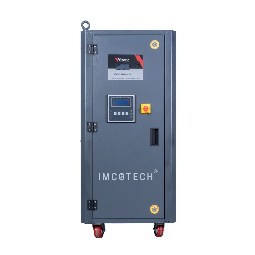 20 Kva Three Phase Discrete Igbt Based Static Voltage Stabilizer - Current: Ac