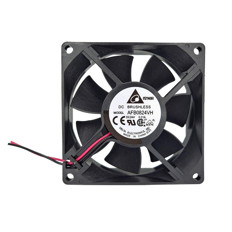 Delta AFB0824VH Dual Ball Bearing 24V 8025 DC Cooling Fan