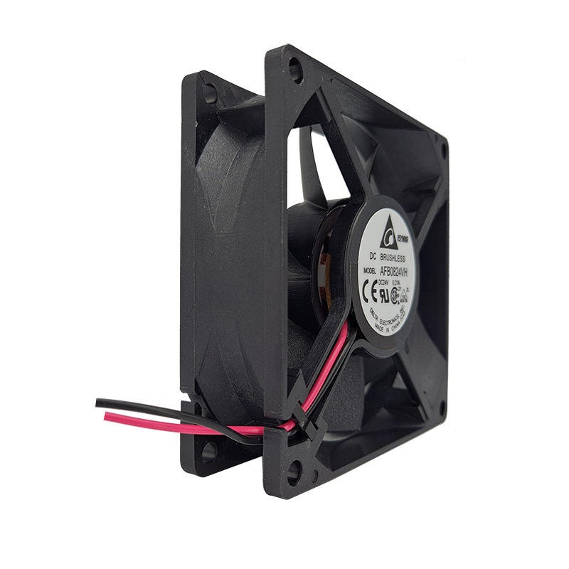 Delta AFB0824VH Dual Ball Bearing 24V 8025 DC Cooling Fan