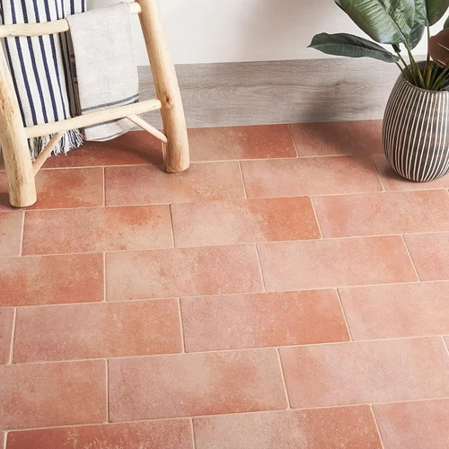 Terracotta Floor Tiles - Color: Brown