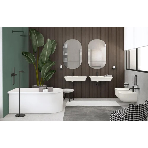 Bathroom Sanitary Ware - Color: White