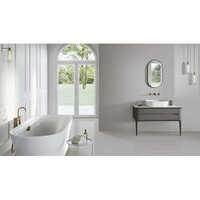 Xl Grey Crystal Tile - Color: White