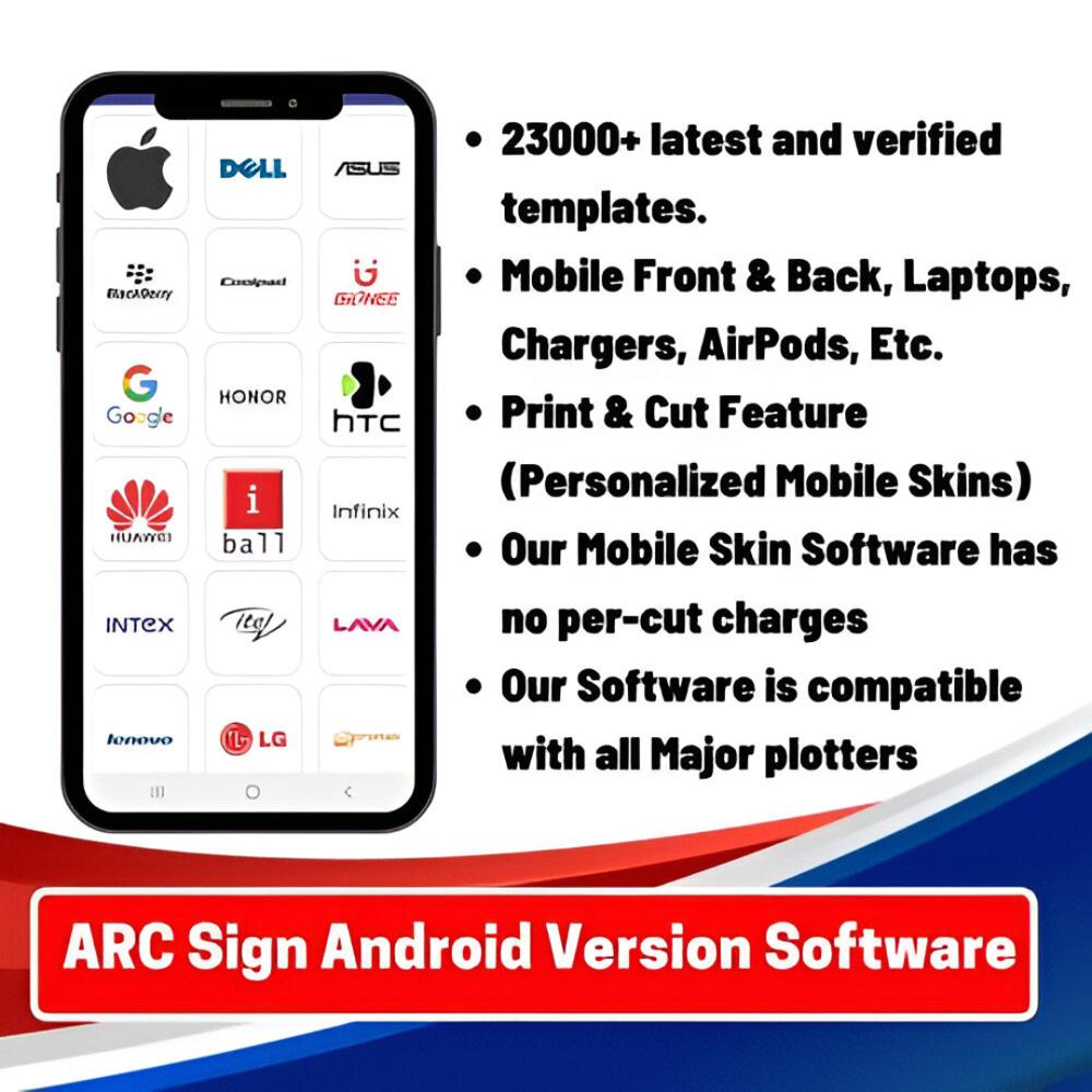 Mobile Skin Cutting Software (Android App) For Readymade Mobile Skin Cutting.