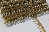 Golden Moti ,Latkan Lace