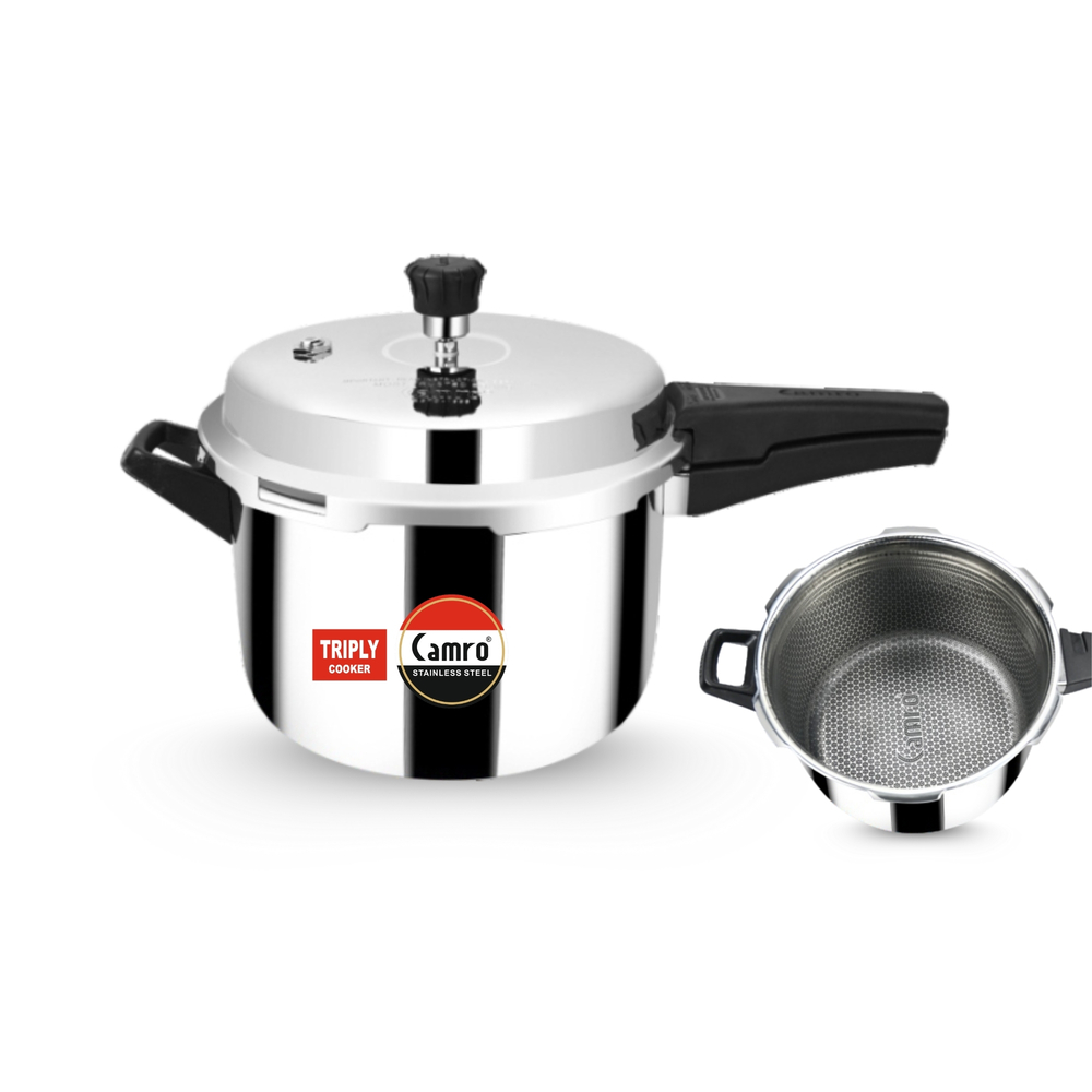Triply Pressure Cooker Outer Lid in Honeycomb 3.5 Ltr