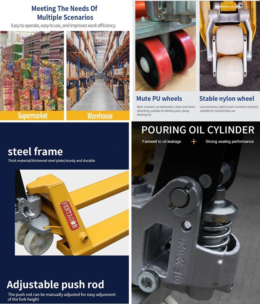 Hydraulic Hand Pallet Truck With Weighing Scale With Printer Model Phpt-30lwp - Feature: High Quality