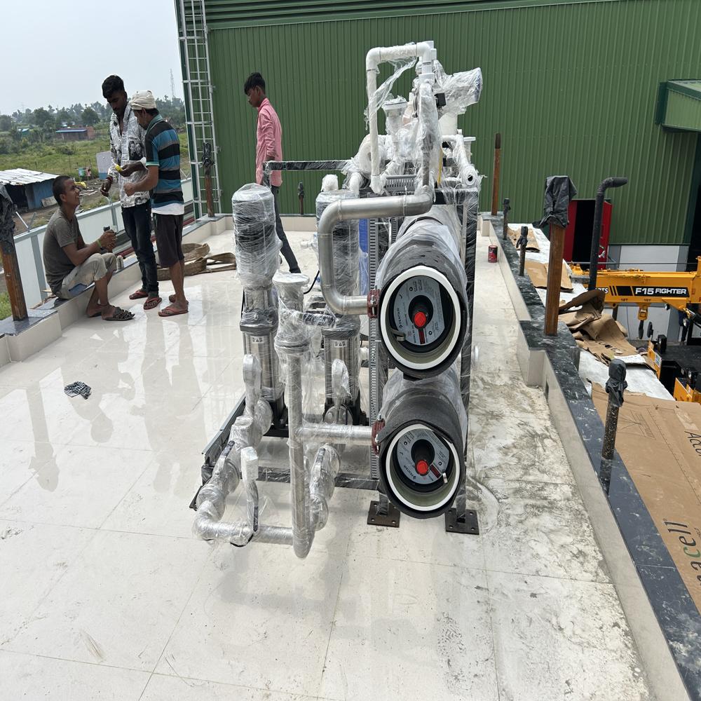 Reverse Osmosis - Stainless Steel, Full Automatic, Electric Drive Type | Effective Water Purification, Removes Contaminants From River Water