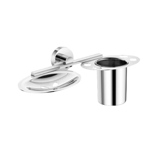 Soap Dish And Toothbrush Tumbler