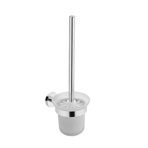 Toilet Brush Holder - Color: Silver