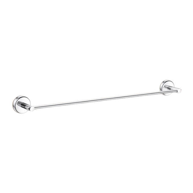 Single Towel Rod - Color: Silver