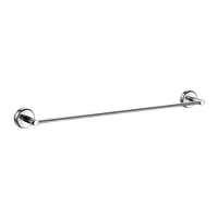 Single Towel Rod - Color: Silver