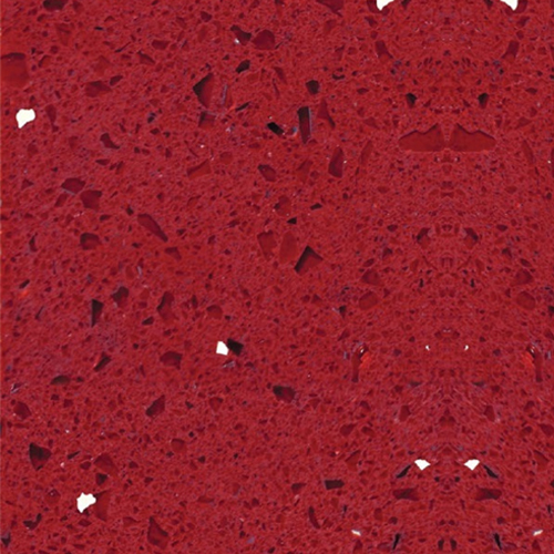 Red Sparkle Quartz Tiles - Color: Multi Color